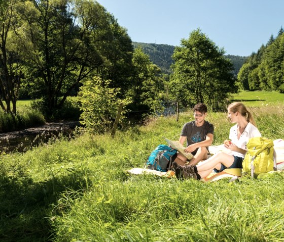 Pause am RurUfer, © StädteRegion Aachen