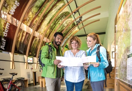 Tipps für Besucher im Nationalpark-Tor Höfen, © Eifel Tourismus GmbH, D. Ketz