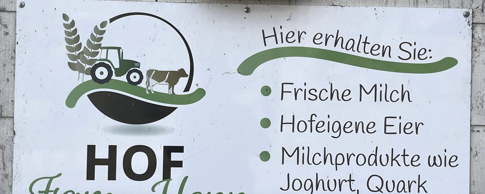 Farm store Henn Schild, © Rursee-Touristik GmbH