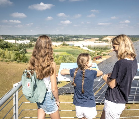 Aussichtsplattform bei den Nivelsteiner Sandwerken, © StädteRegion Aachen