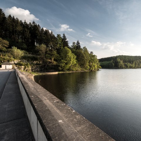 Staumauer Kalltalsperre, © Dominik Ketz