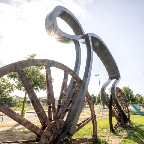 Energeticon Raddenkmal, © Städteregion Aachen, Foto: Dominik Ketz