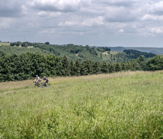 Gravelbiker Höhenlage Kesternich, © StädteRegion Aachen