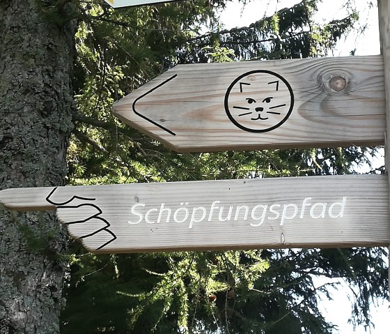 Beschilderung Schöpfungspfad, © StädteRegion Aachen