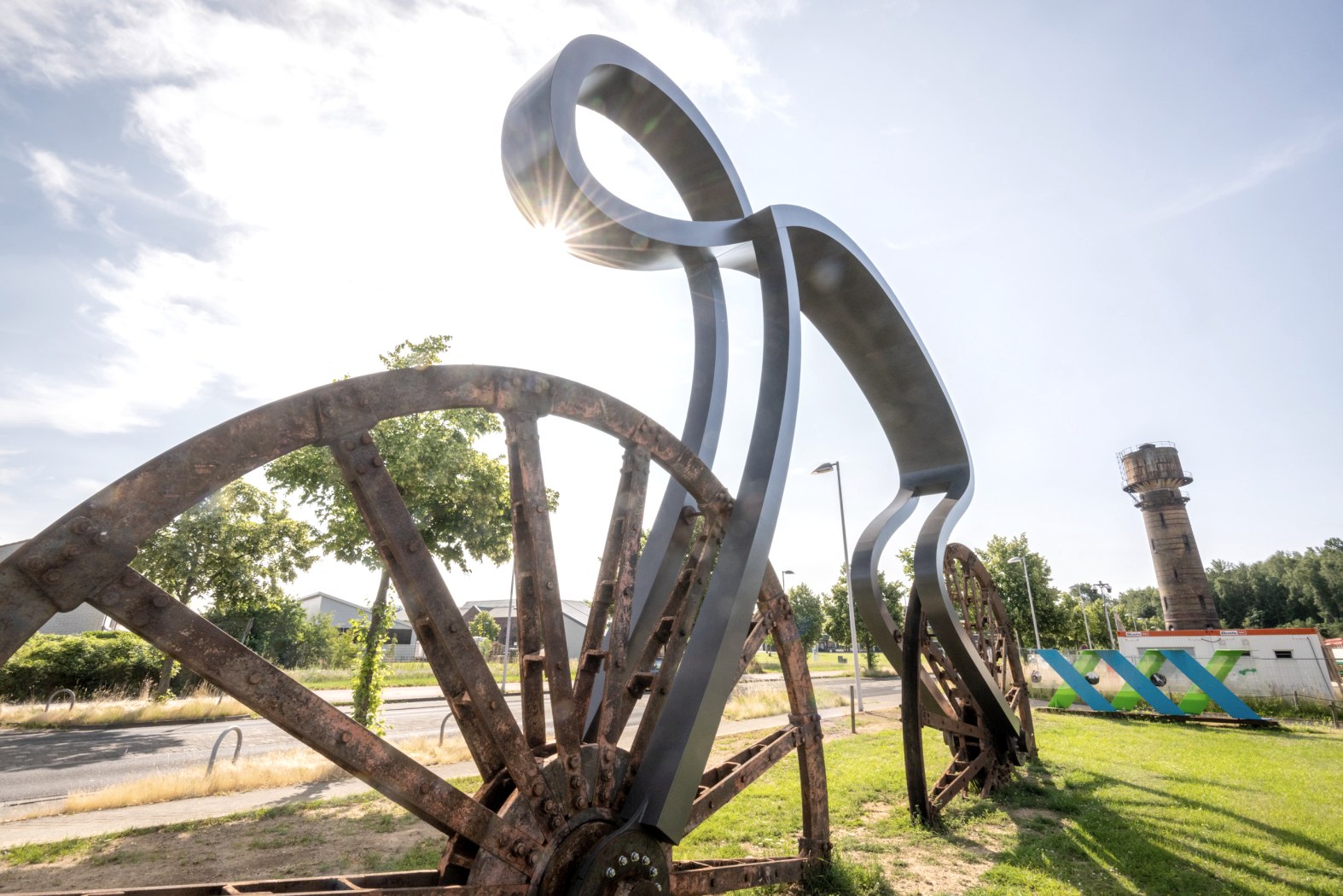 Energeticon Raddenkmal, © Städteregion Aachen, Foto: Dominik Ketz