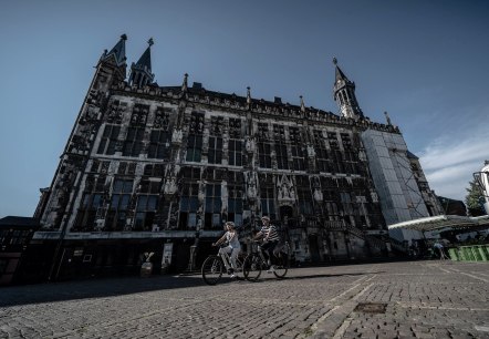 Rathaus in Aachen, © Eifel Tourismus GmbH, Dennis Stratmann