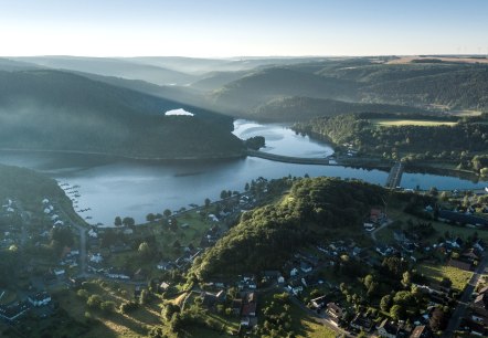 Luftbild Rursee, © StädteRegion Aachen