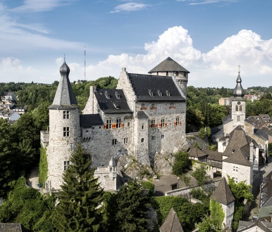 Luftbild Burg Stolberg, © StädteRegion Aachen