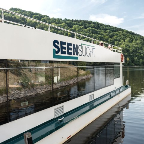 Schiff Seensucht Obersee, © Eifel Tourismus GmbH, Dominik Ketz