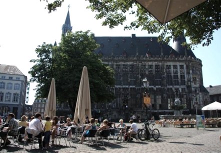 Historisches Rathaus Aachen, © Archiv StädteRegion Aachen