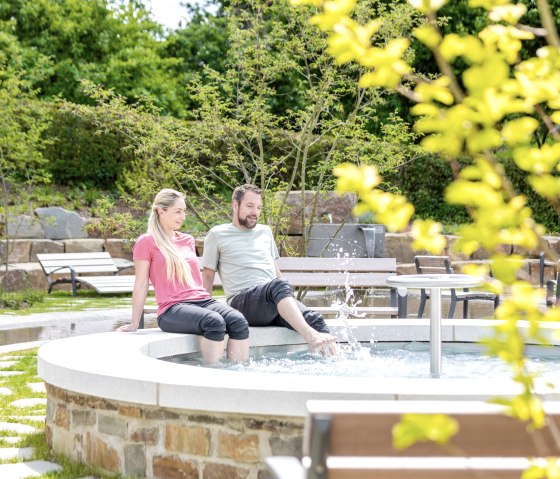 Der Wassergarten neben dem Infopunkt in Einruhr, © Eifel Tourismus GmbH, A-Röser-shapefruit-AG