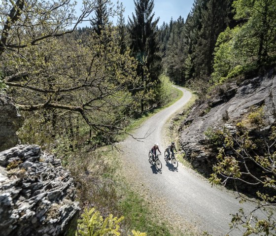 den RurUfer-Radweg entlang, © StädteRegion Aachen