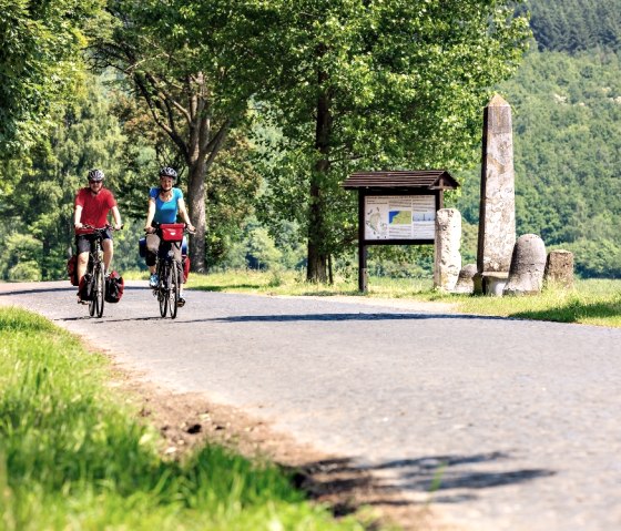 Radfahrer Via Belgica, © Unbekannt