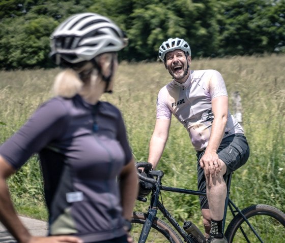 Gravelbiker Eifelblick Worbelescheed, © StädteRegion Aachen