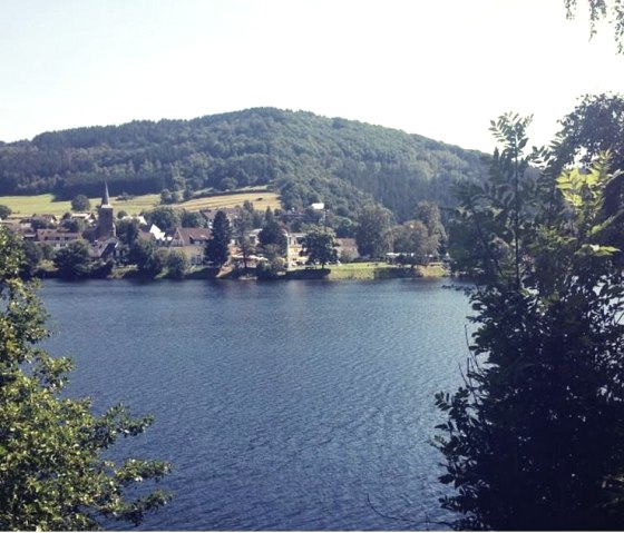 View of Einruhr, © Hotel Seemöwe