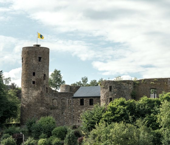 Burgruine Burg Reuland, © vennbahn.eu