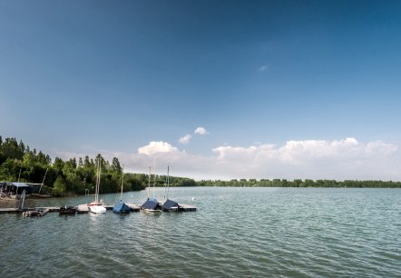 Seegelboote am Blaustein-See, © StädteRegion Aachen