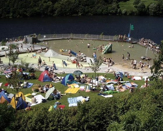 Naturfreibad Einruhr, © Eifel Tourismus GmbH