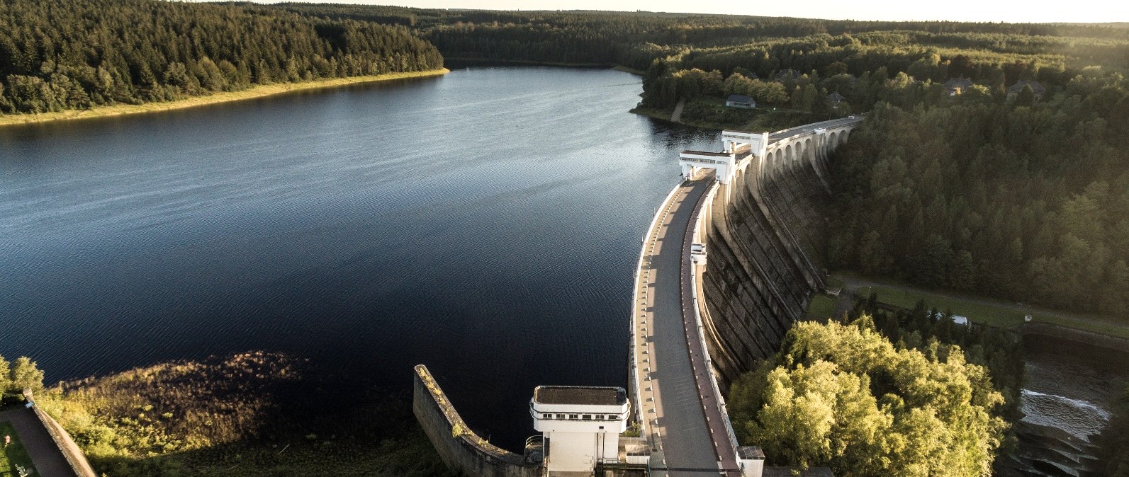 Wesertalsperre Eupen, © Tourismusagentur Ostbelgien