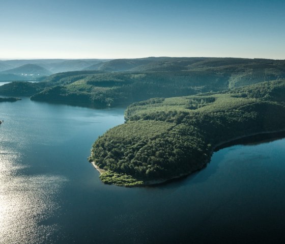 Luftbild Rursee, © StädteRegion Aachen