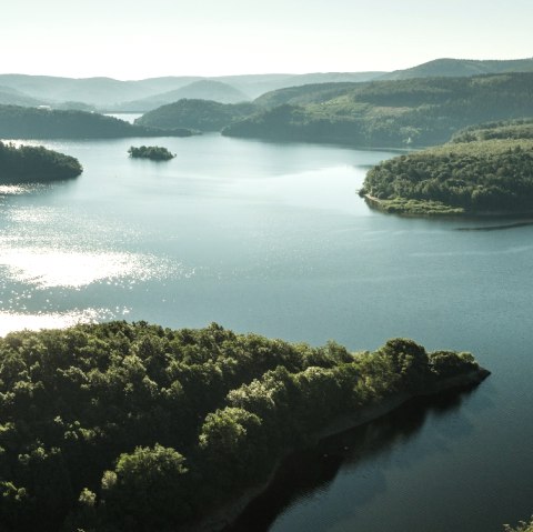 Luftbild Rursee, © StädteRegion Aachen