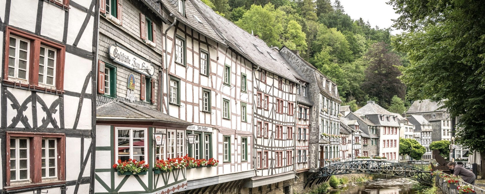 Idyllisches Fachwerk in Monschau, © Eifel Tourismus GmbH, Dominik Ketz