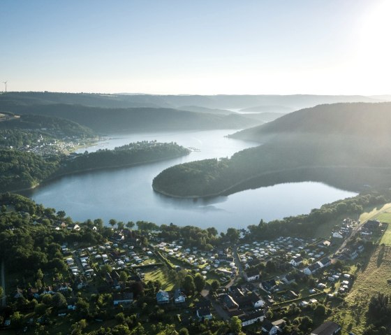 Luftbild Rursee, © StädteRegion Aachen