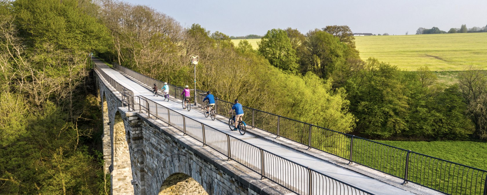 Vennbahn - Viadukt Rollefbach, © Grünmetropole; Foto: Dominik Ketz