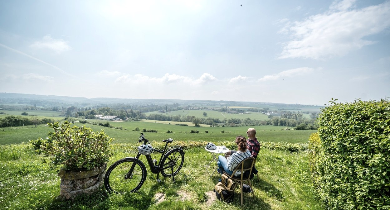 Ausblich Cafe Bel Vue in Orsbach, © Eifel Tourismus GmbH