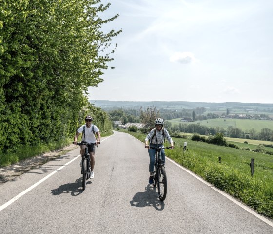 Radfahrer in der Nähe von Orsbach, © Eifel Tourismus GmbH