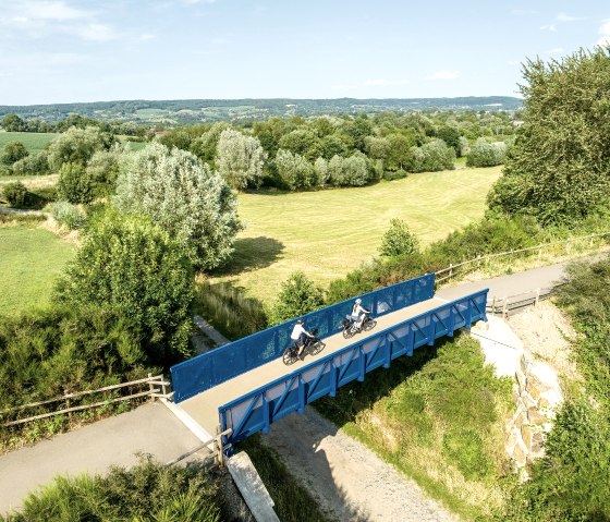 Brücke entlang des RAVeL bei Hombourg, © StädteRegion Aachen