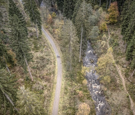 Farbenspiel am RurUfer-Radweg, © StädteRegion Aachen