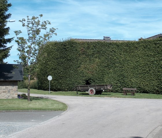 1.Rohrener Haus an dieser Stelle, © Bernd Läufer