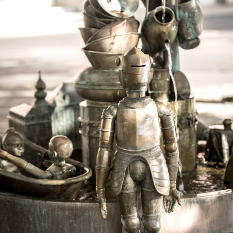 Galminusbrunnen Ritter, © Dominik Ketz