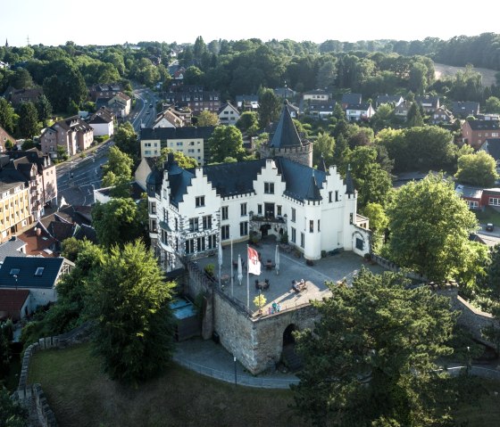 Luftbild Burg Rode, © StädteRegion Aachen