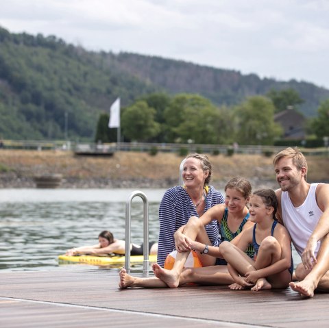 Naturbadestelle Eiserbachsee, © Eifel Tourismus GmbH; Foto: Tobias Vollmer
