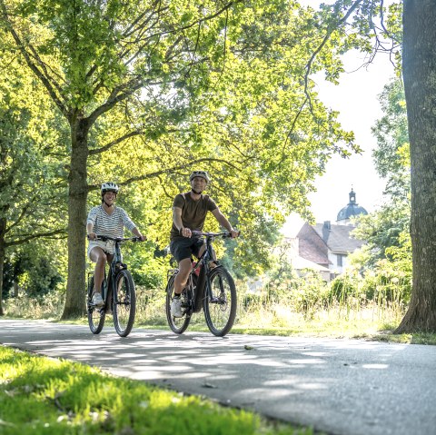 Bahntrassenradweg in Würselen, © Dennis Stratmann