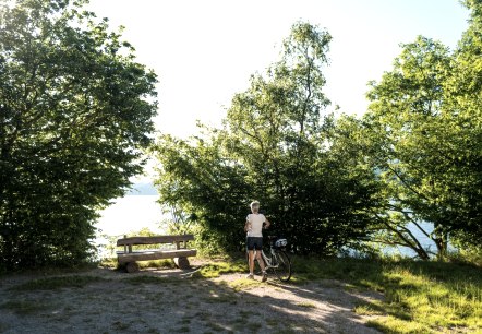 Radfahrer am Rursee, © StädteRegion Aachen