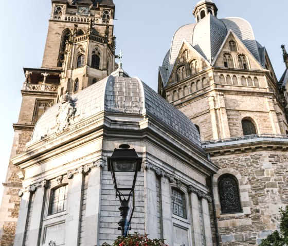 Aachener Dom vom Münsterplatz, © Hannah Gatzweiler