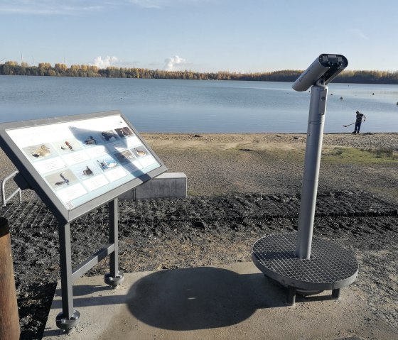 Telescope at Blausteinsee, © NaturFreunde NRW