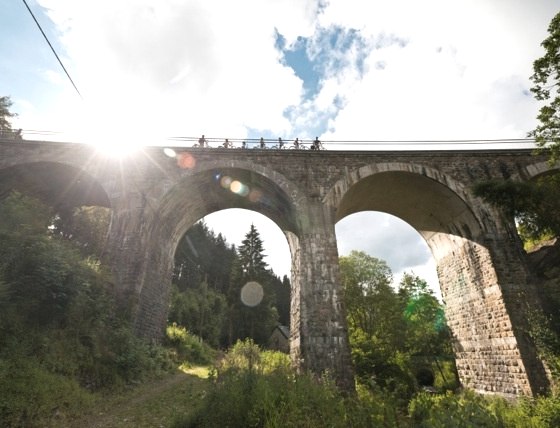 Viadukt Reichenstein, © vennbahn.eu