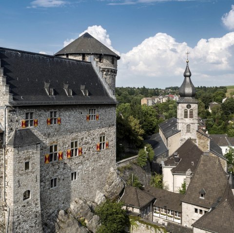 Stolberg Castle and historic old town, © Dominik Ketz / Städteregion Aachen