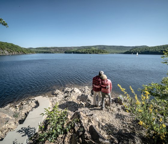 traumhafter Ausblick auf den Rursee, © StädteRegion Aachen