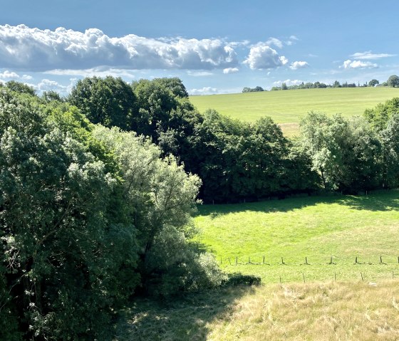 iydllische Landschaft entlang des Weges, © StädteRegion Aachen