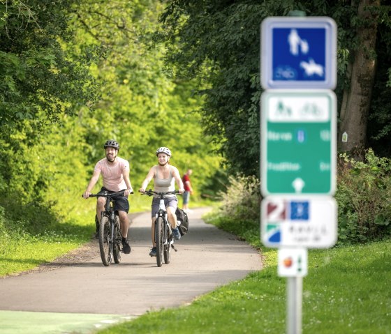 über den RAVeL bei Aubel, © StädteRegion Aachen