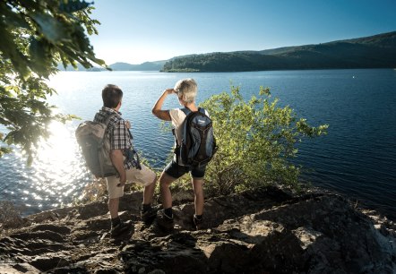 Wanderer am Rursee, © StädteRegion Aachen