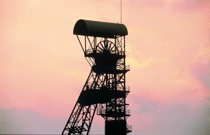 Besucherbergwerk Schacht 3 in Hückelhoven - ehemaliger Förderturm, © © WFG-Heinsberger Land