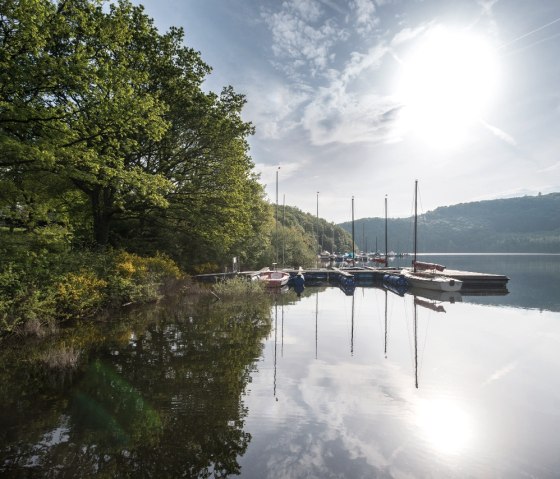 Bootsanleger am Rursee, © StädteRegion Aachen