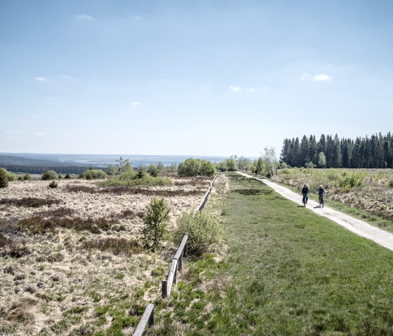 Radfaher Signal de Botrange/Hohes Venn, © StädteRegion Aachen