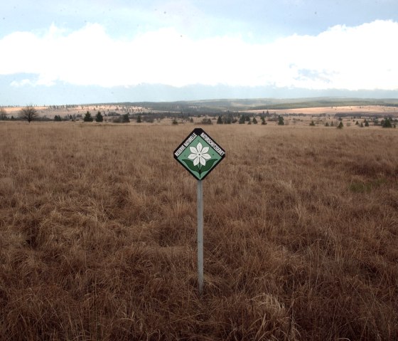 Hohes Venn schild, © Tourismusagentur Ostbelgien